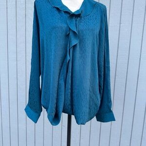 Elegant Teal Women's Top